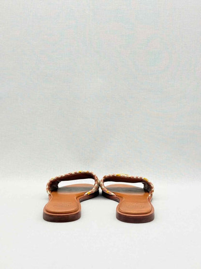 Pre-loved TORY BURCH Everly Pink Multicolor Size EU 36 Flat Shoes at Reems Closet