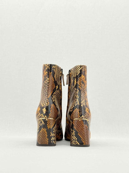 Pre - loved TORY BURCH Gigi Brown Size EU 36.5 Ankle Boots at Reems Closet