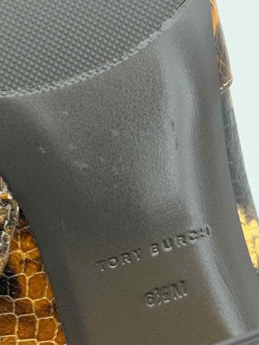 Pre - loved TORY BURCH Gigi Brown Size EU 36.5 Ankle Boots at Reems Closet