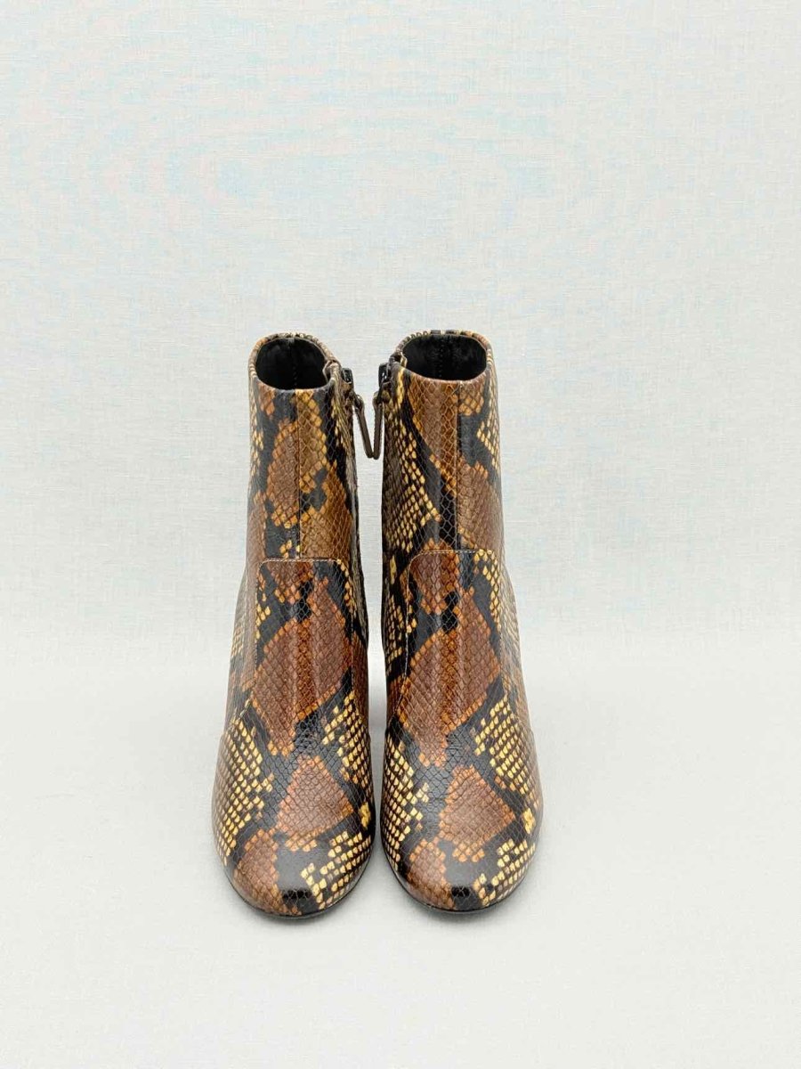 Pre - loved TORY BURCH Gigi Brown Size EU 36.5 Ankle Boots at Reems Closet