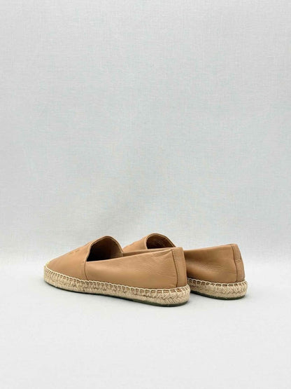 Pre-loved TORY BURCH Ines Espadrille Tan Size EU 36 Flat Shoes at Reems Closet