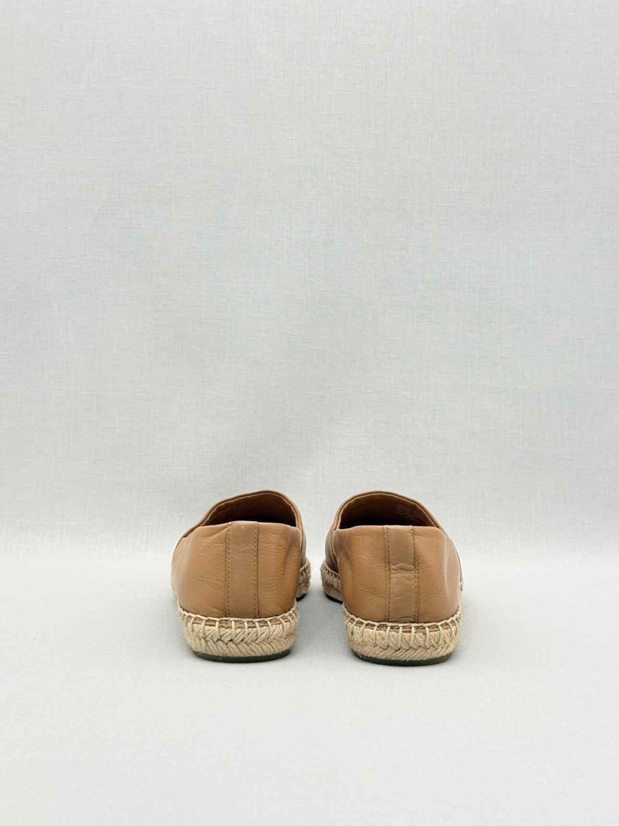 Pre-loved TORY BURCH Ines Espadrille Tan Size EU 36 Flat Shoes at Reems Closet
