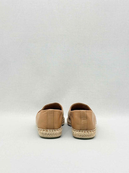 Pre-loved TORY BURCH Ines Espadrille Tan Size EU 36 Flat Shoes at Reems Closet