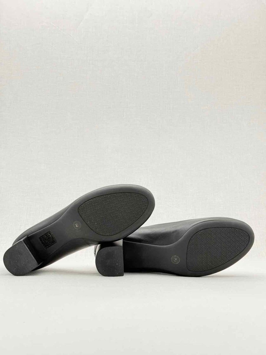 Pre - loved TORY BURCH Logo Black Size EU 37 Pumps at Reems Closet