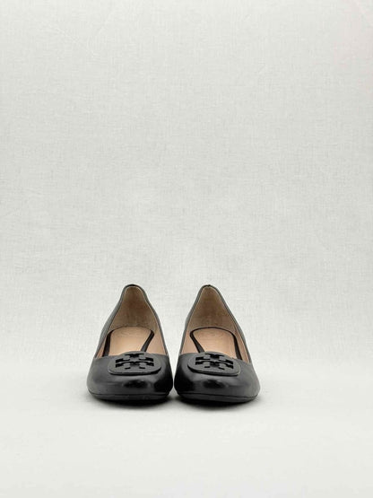 Pre - loved TORY BURCH Logo Black Size EU 37 Pumps at Reems Closet
