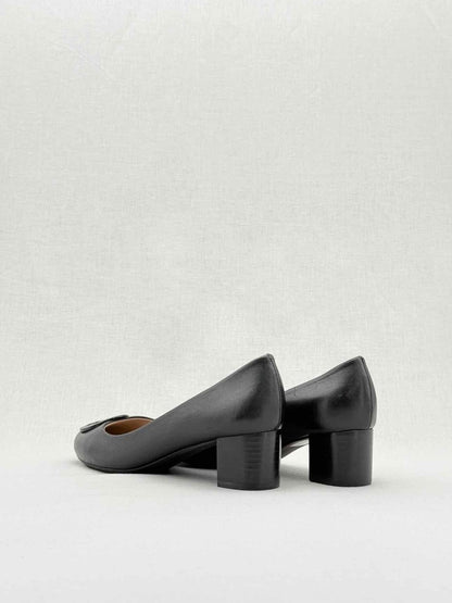 Pre - loved TORY BURCH Logo Black Size EU 37 Pumps at Reems Closet