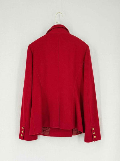 Pre - loved TORY BURCH Pea Red Size US 10 Coat at Reems Closet