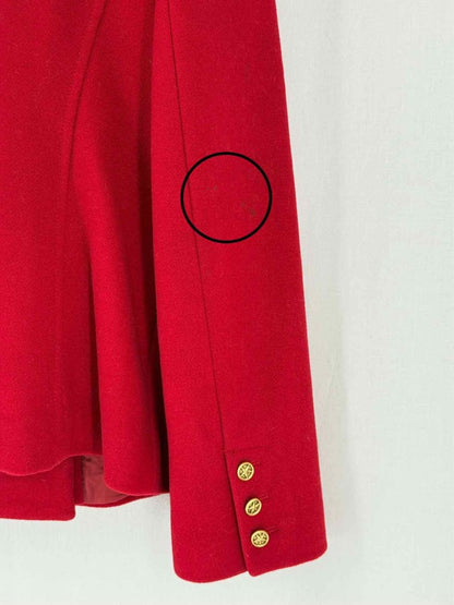 Pre - loved TORY BURCH Pea Red Size US 10 Coat at Reems Closet