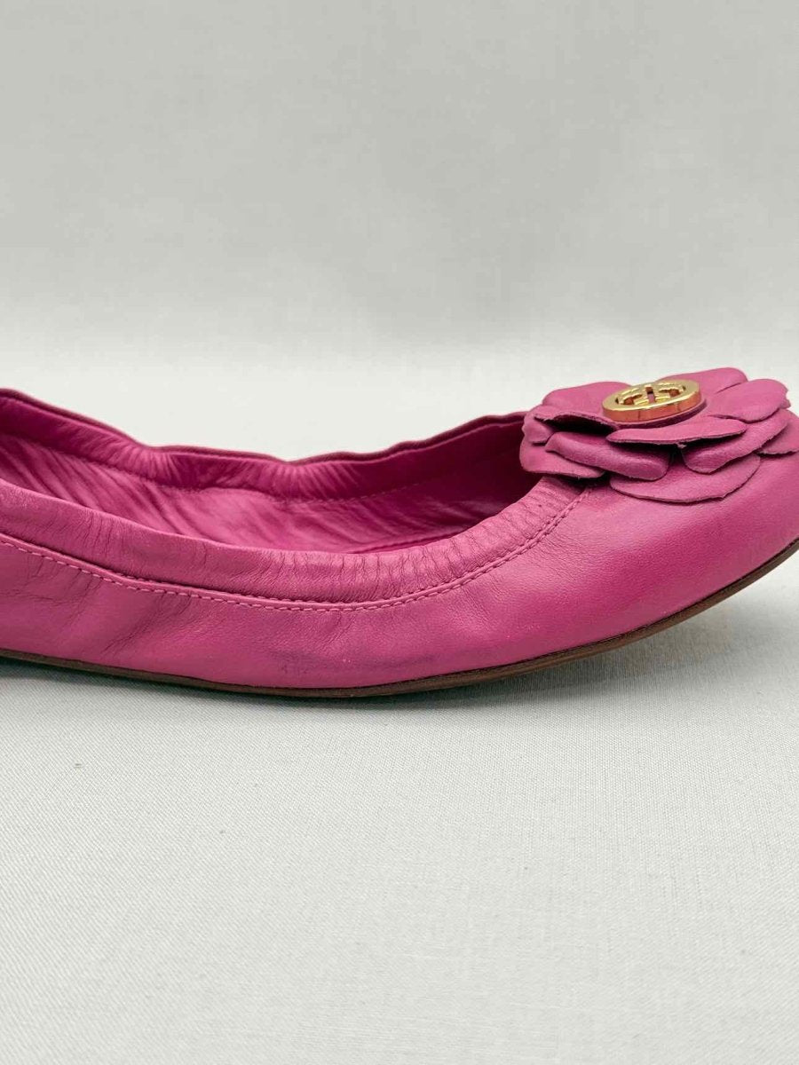 Pre-loved TORY BURCH Pink Size EU 39 Ballet Flats at Reems Closet