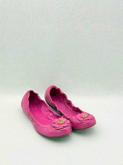 Pre-loved TORY BURCH Pink Size EU 39 Ballet Flats at Reems Closet