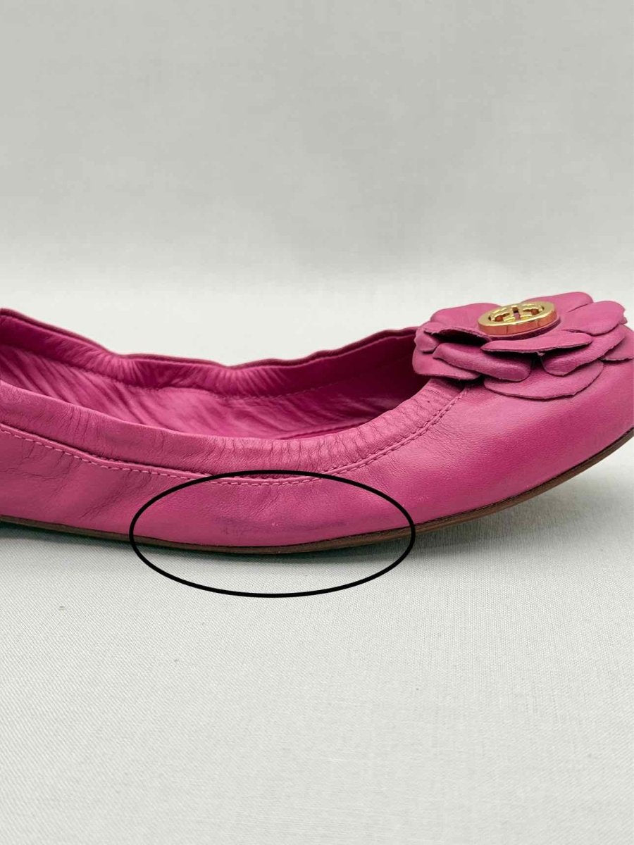 Pre-loved TORY BURCH Pink Size EU 39 Ballet Flats at Reems Closet