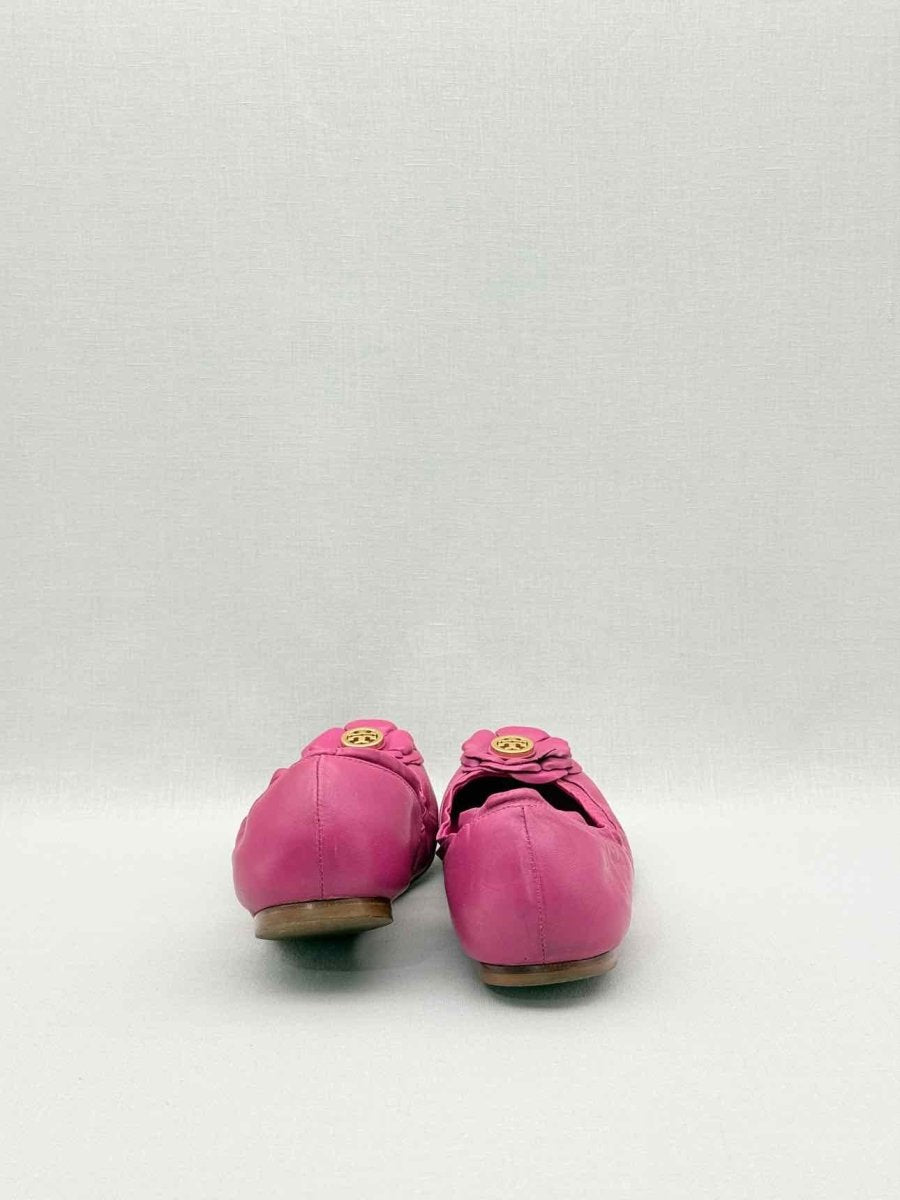 Pre-loved TORY BURCH Pink Size EU 39 Ballet Flats at Reems Closet
