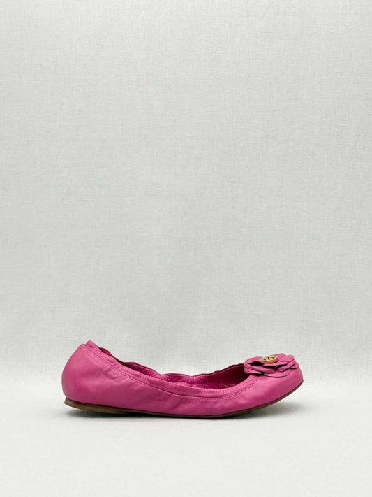 Pre-loved TORY BURCH Pink Size EU 39 Ballet Flats at Reems Closet