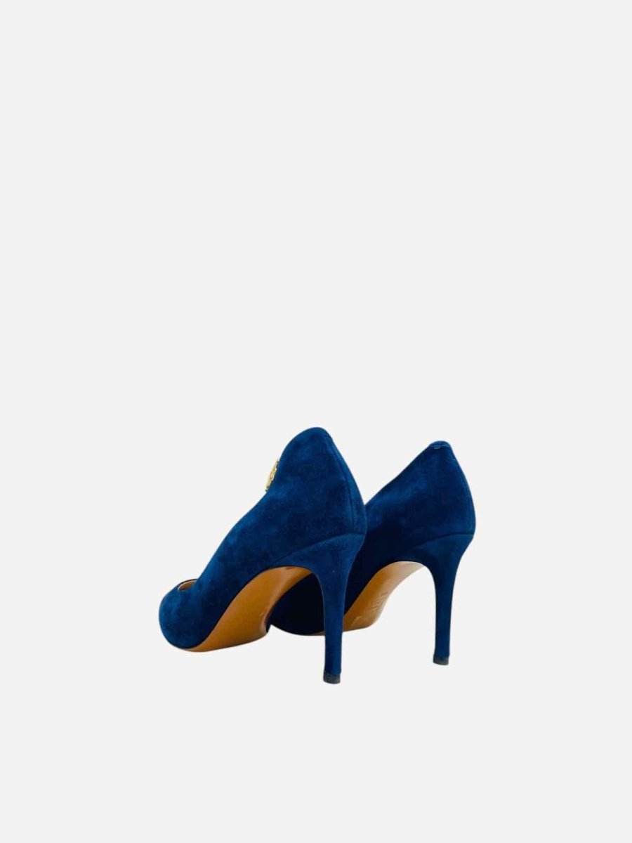 Pre - loved TORY BURCH Pointed Toe Royal Blue Pumps 36 at Reems Closet