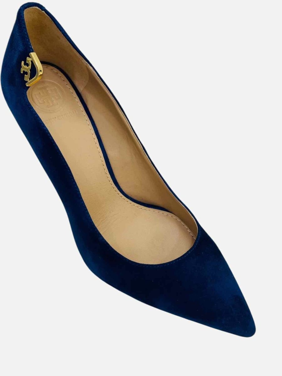 Pre - loved TORY BURCH Pointed Toe Royal Blue Pumps 36 at Reems Closet