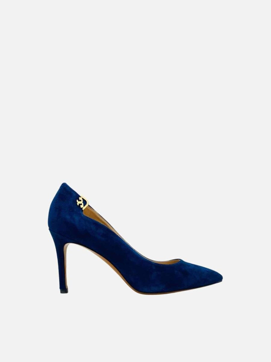 Pre - loved TORY BURCH Pointed Toe Royal Blue Pumps 36 at Reems Closet