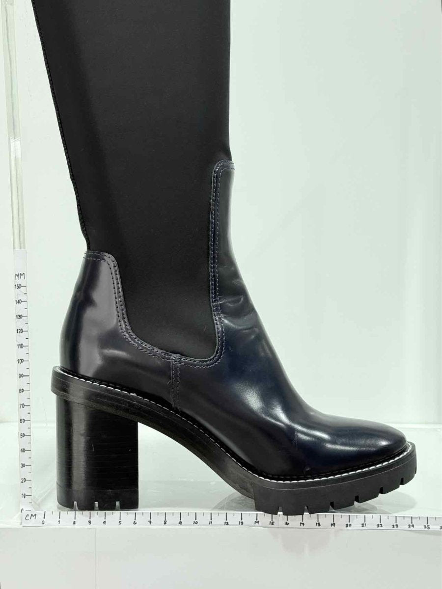 Pre - loved TORY BURCH Preston Navy Size EU 38 Knee High Boots at Reems Closet