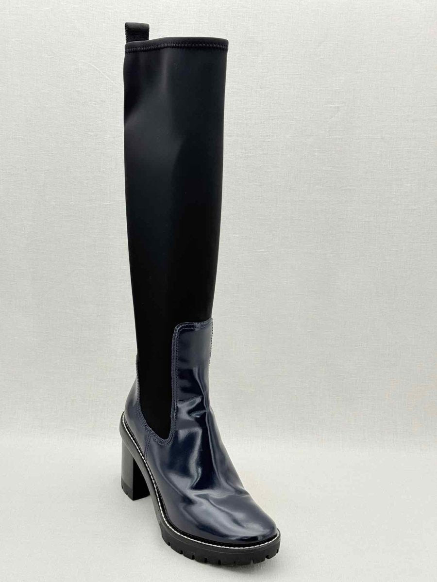Pre - loved TORY BURCH Preston Navy Size EU 38 Knee High Boots at Reems Closet