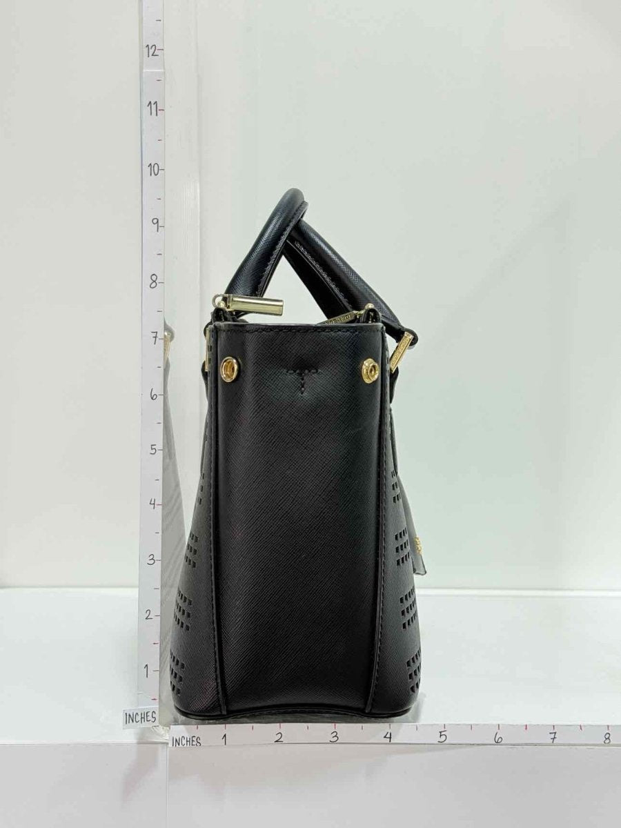 Pre - loved TORY BURCH Robinson Black Tote Bag at Reems Closet