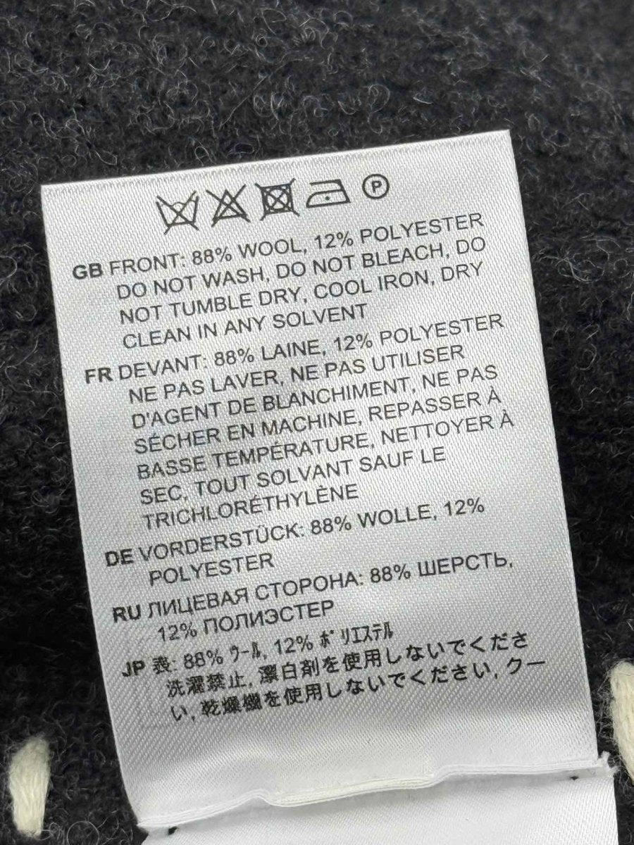 Pre - loved TOTEME Draped fringed Black Size US 0 Jacket at Reems Closet