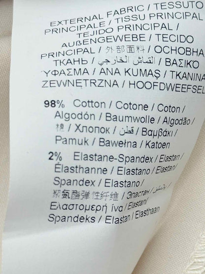 Pre - loved TRU TRUSSARDI Off - white Size US 6 Knee Length Dress at Reems Closet