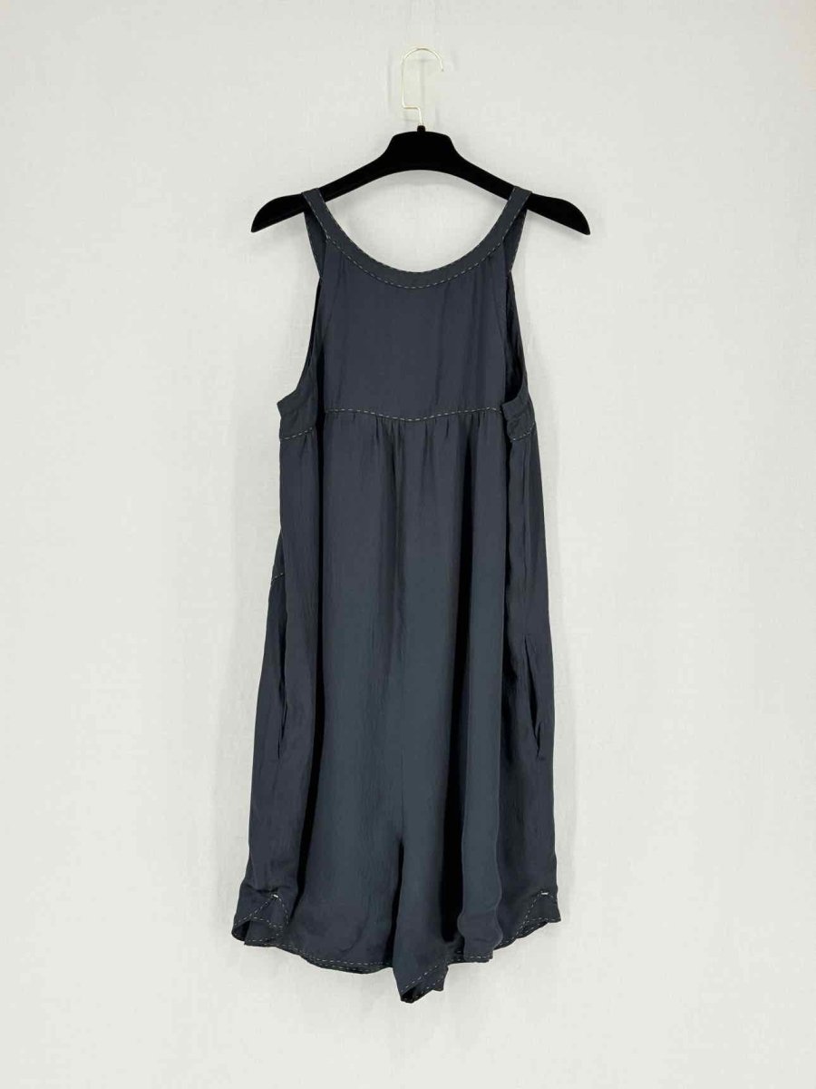 Pre - loved TSUMORI CHISATO Black Bow Print Size Medium Playsuit at Reems Closet