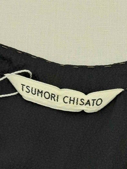 Pre - loved TSUMORI CHISATO Black Bow Print Size Medium Playsuit at Reems Closet