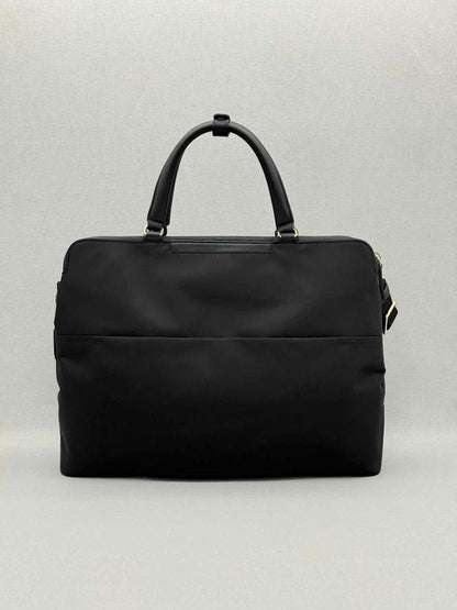 Pre-loved TUMI Voyageur Clare Double Zip Black Briefcase at Reems Closet