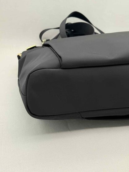 Pre-loved TUMI Voyageur Clare Double Zip Black Briefcase at Reems Closet