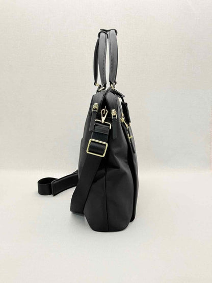 Pre-loved TUMI Voyageur Clare Double Zip Black Briefcase at Reems Closet