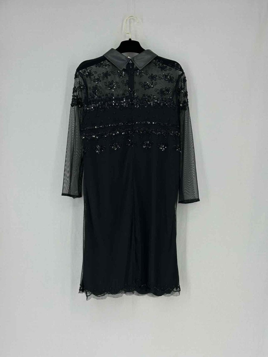 Pre - loved TWIN - SET Black Size Medium Short Dress at Reems Closet