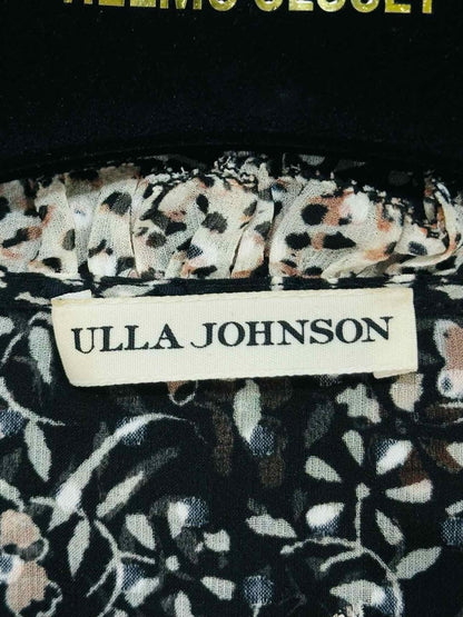 Pre - loved ULLA JOHNSON Essie Floral Size US 0 Short Dress at Reems Closet
