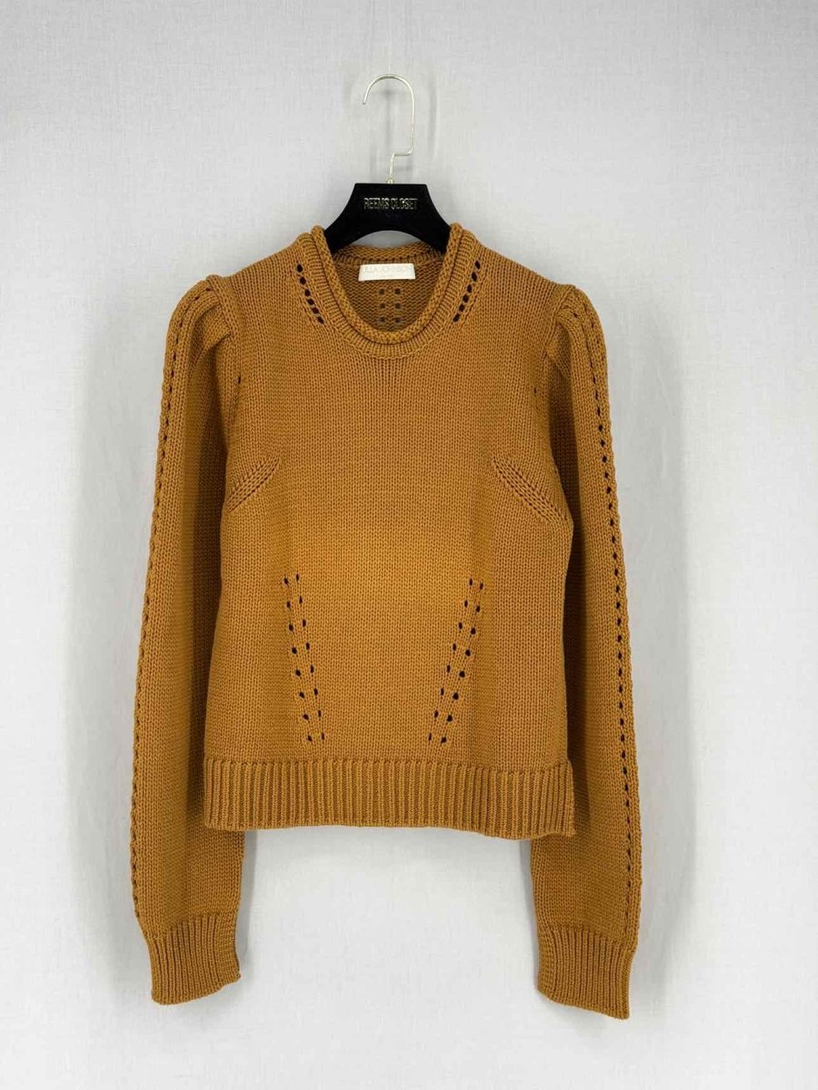 Pre - loved ULLA JOHNSON Mustard Size Medium Sweater at Reems Closet