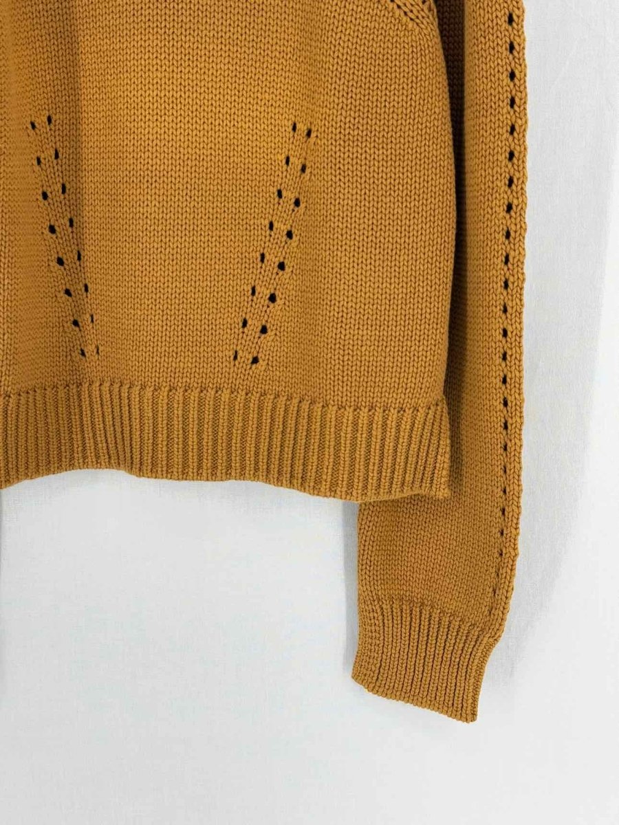 Pre - loved ULLA JOHNSON Mustard Size Medium Sweater at Reems Closet
