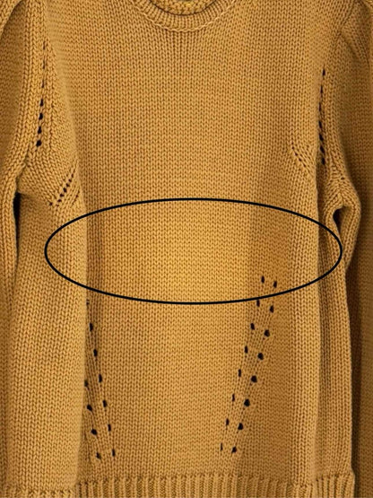 Pre - loved ULLA JOHNSON Mustard Size Medium Sweater at Reems Closet