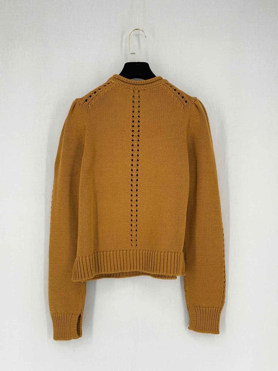 Pre - loved ULLA JOHNSON Mustard Size Medium Sweater at Reems Closet