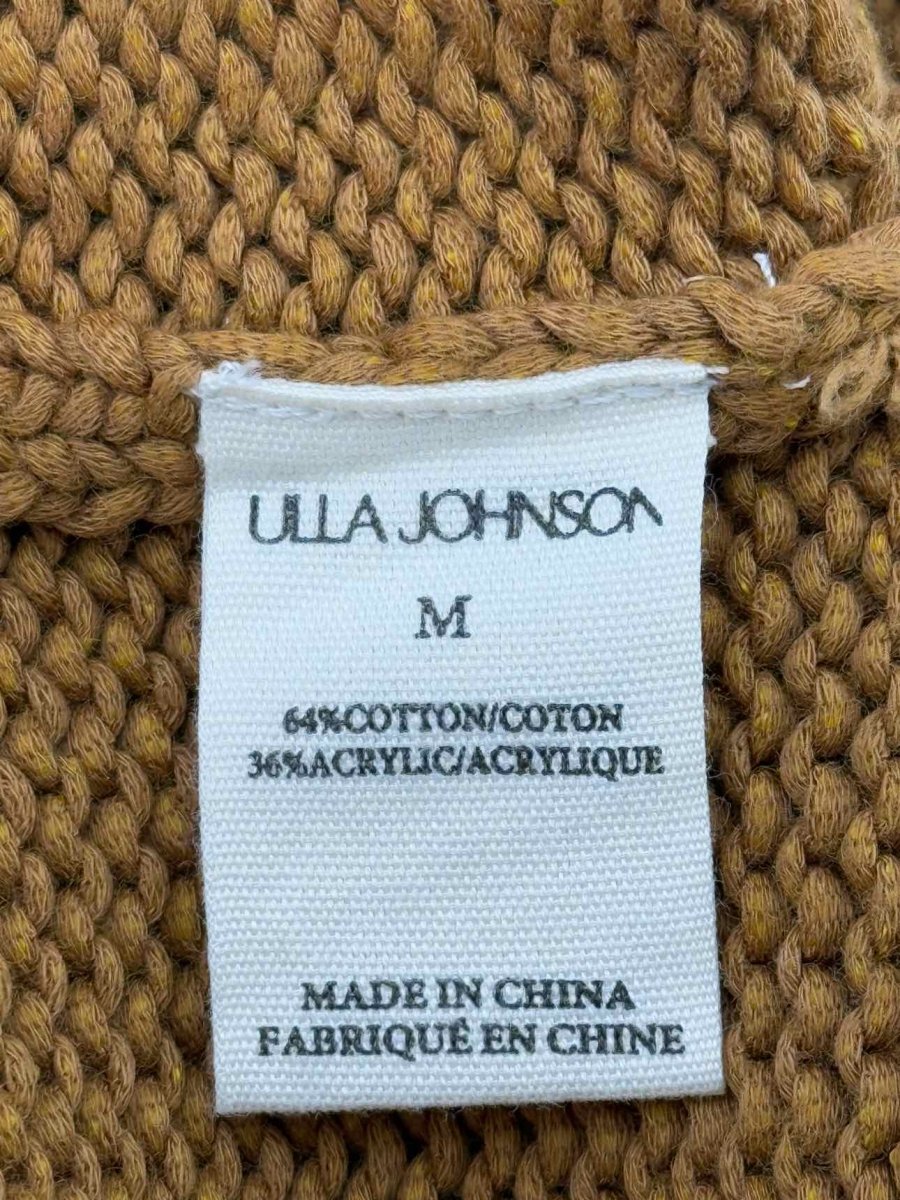 Pre - loved ULLA JOHNSON Mustard Size Medium Sweater at Reems Closet