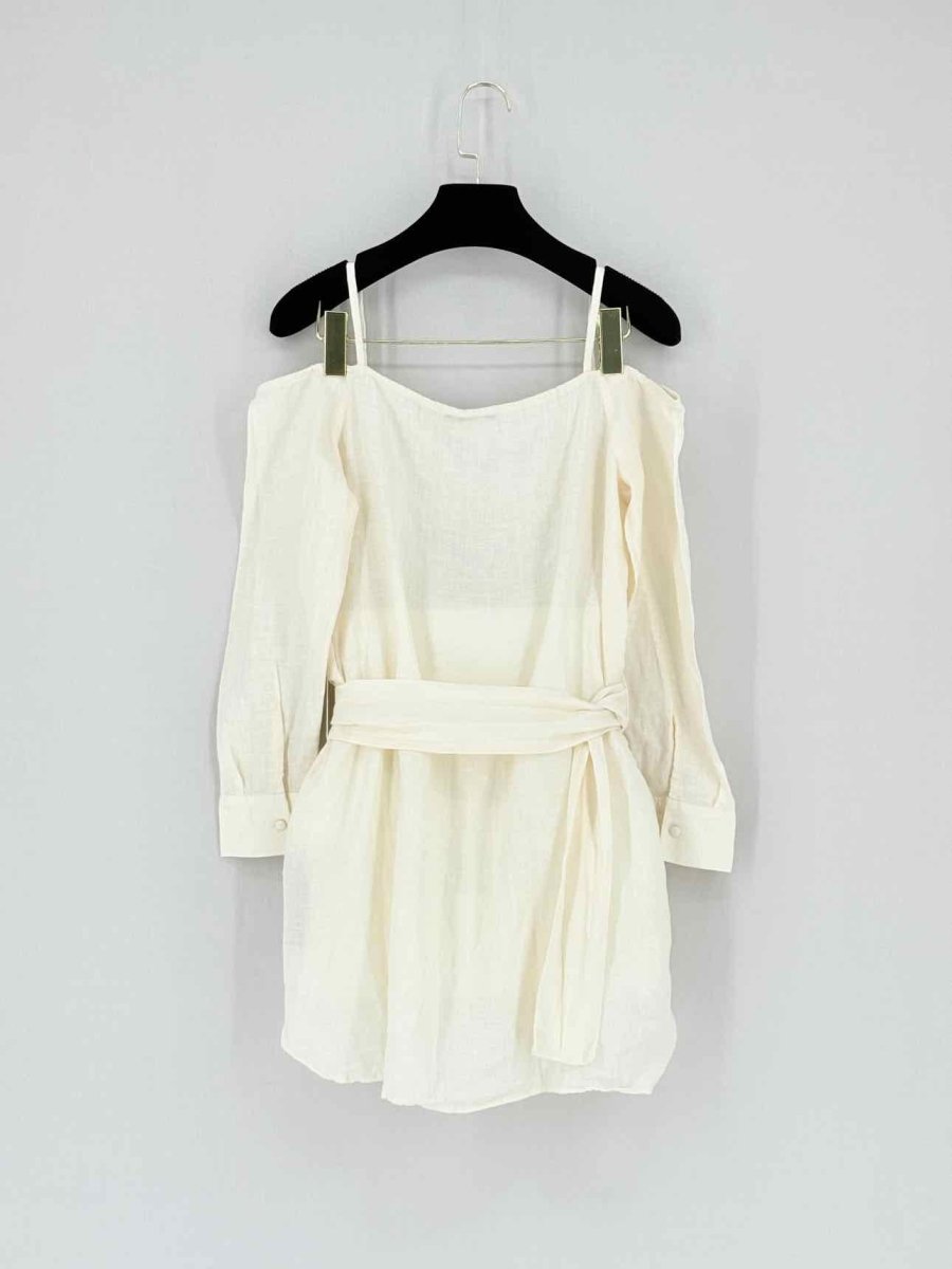 Pre - loved UTERQUE Cream Size Small Top at Reems Closet