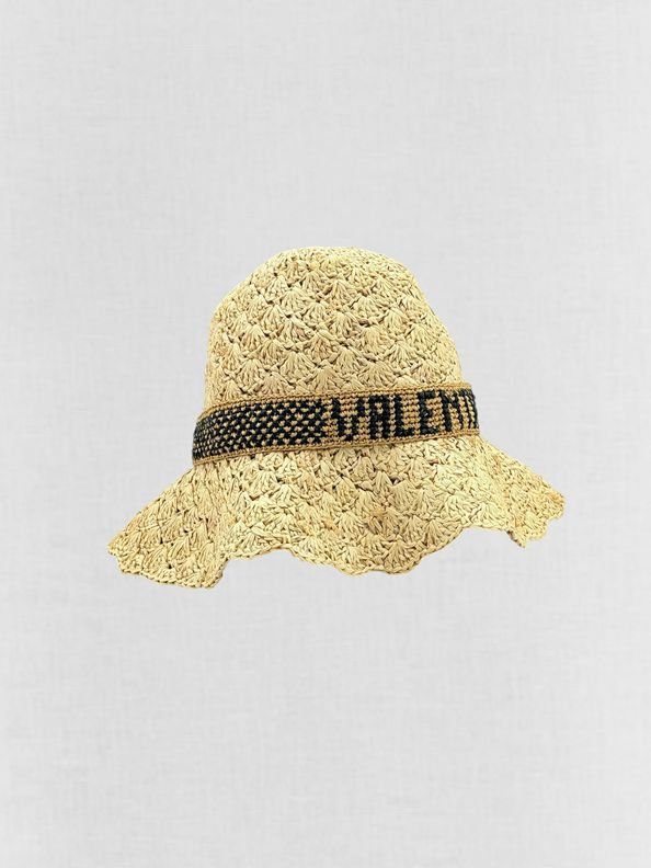 Pre - loved VALENTINO Beige Hat at Reems Closet