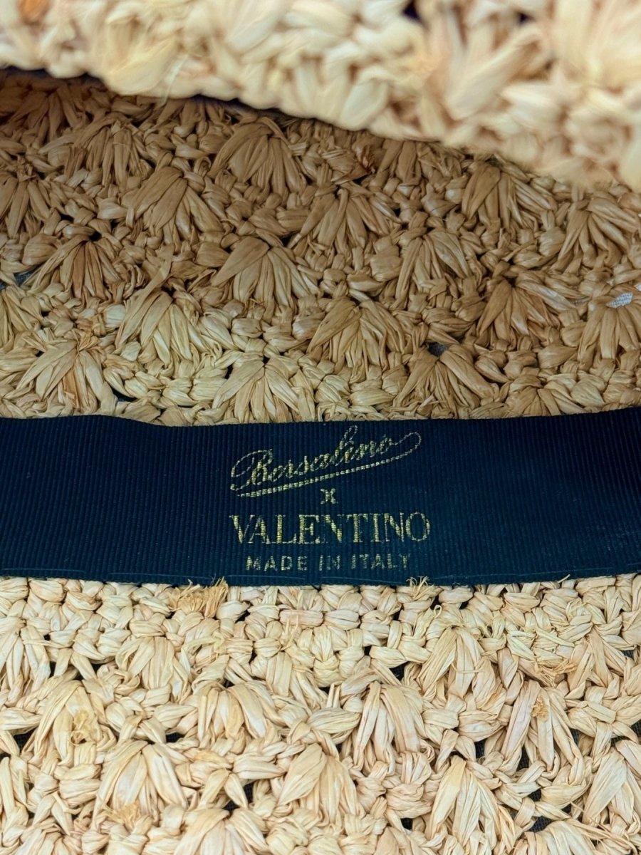 Pre - loved VALENTINO Beige Hat at Reems Closet