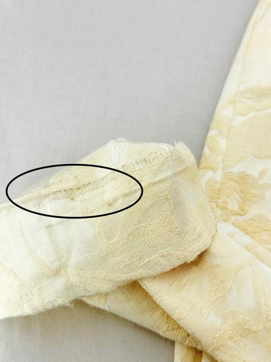 Pre - loved VALENTINO Beige & White Printed Size US 6 Outfit Set at Reems Closet