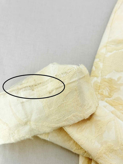 Pre - loved VALENTINO Beige & White Printed Size US 6 Outfit Set at Reems Closet