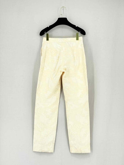 Pre - loved VALENTINO Beige & White Printed Size US 6 Outfit Set at Reems Closet