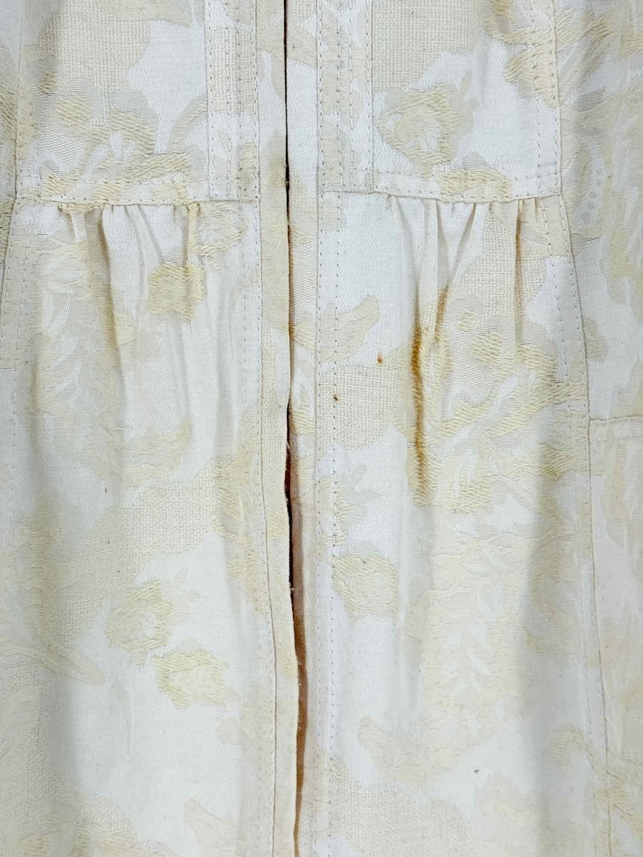 Pre - loved VALENTINO Beige & White Printed Size US 6 Outfit Set at Reems Closet