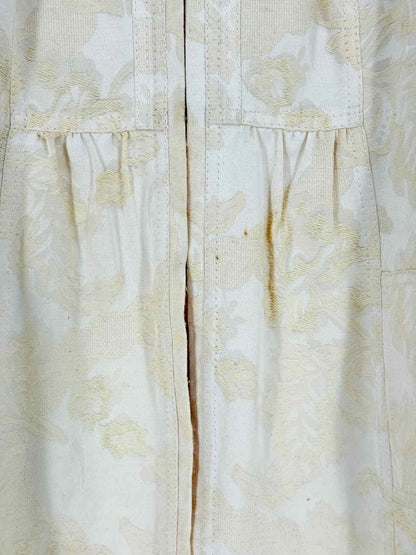 Pre - loved VALENTINO Beige & White Printed Size US 6 Outfit Set at Reems Closet
