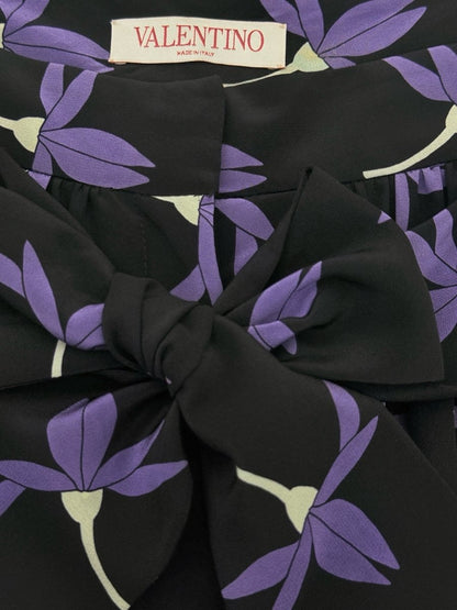 Pre - loved VALENTINO Black & Purple Size US 2/4 Outfit Set at Reems Closet