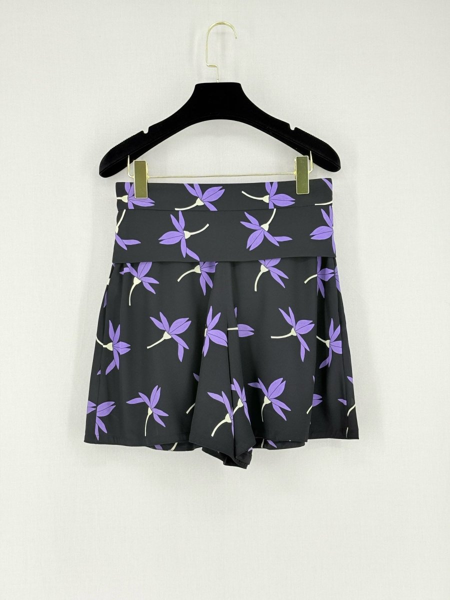 Pre - loved VALENTINO Black & Purple Size US 2/4 Outfit Set at Reems Closet