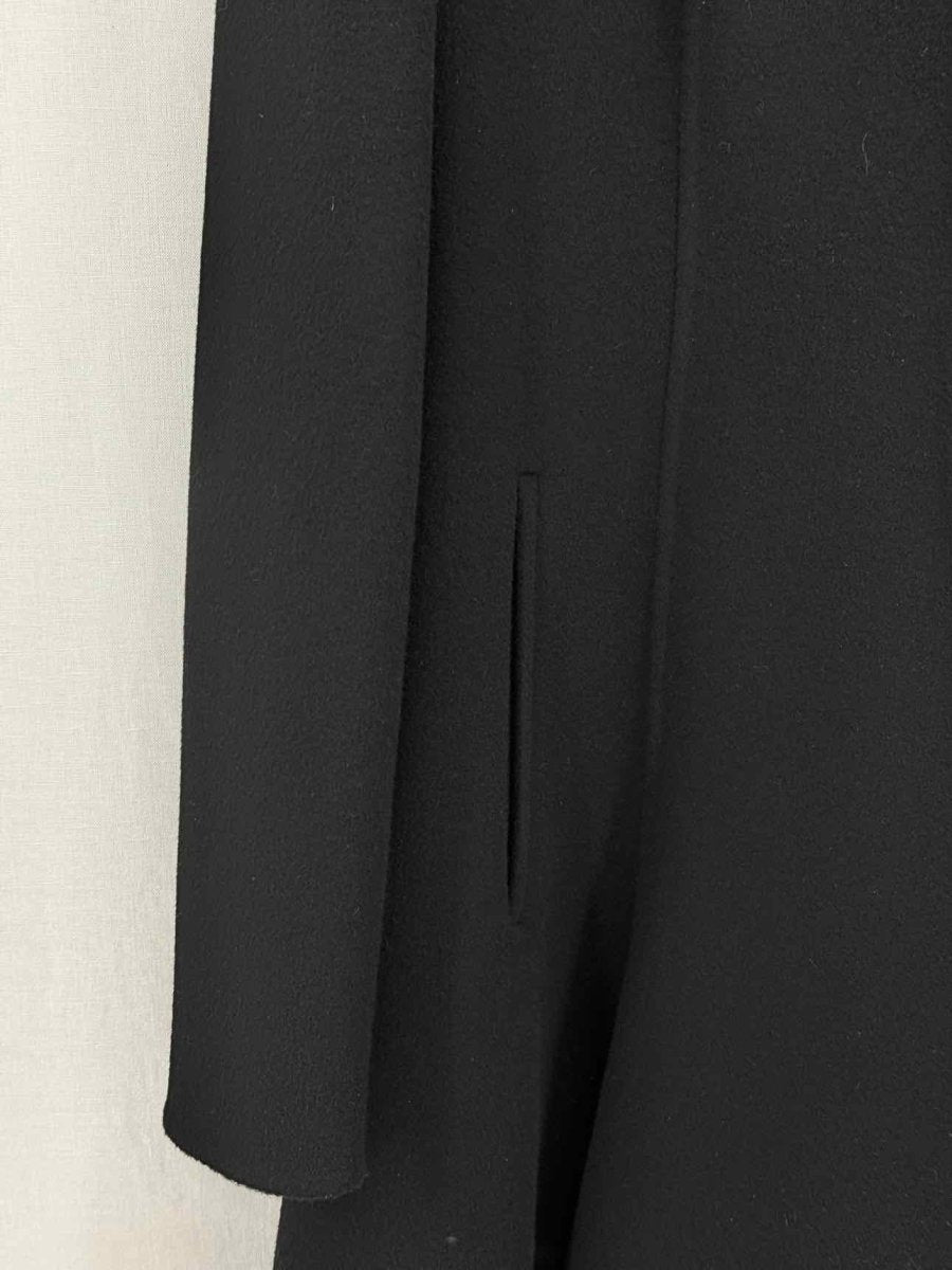 Pre - loved VALENTINO Black Size US 4 Coat at Reems Closet