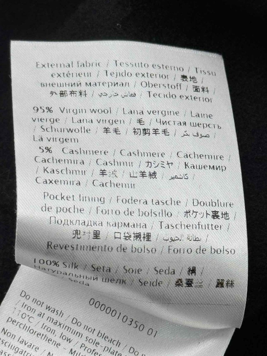 Pre - loved VALENTINO Black Size US 4 Coat at Reems Closet