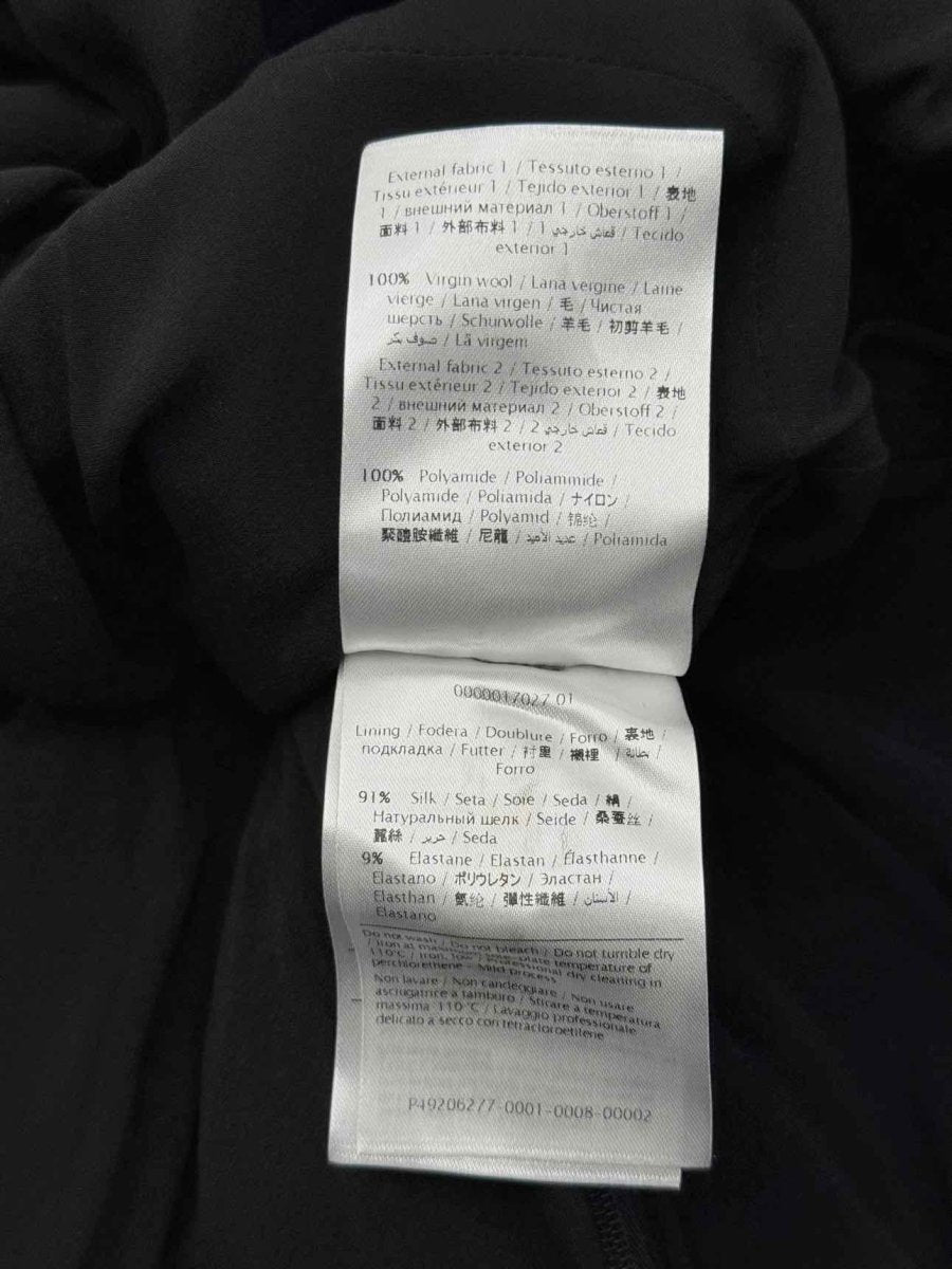 Pre - loved VALENTINO Black Size US 4 Midi Dress at Reems Closet